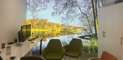 Sufit napinany z nadrukiem