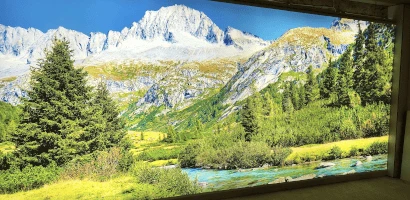 Sufit napinany z perforacją