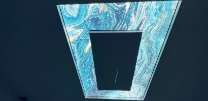 półprzezroczysty sufit napinany